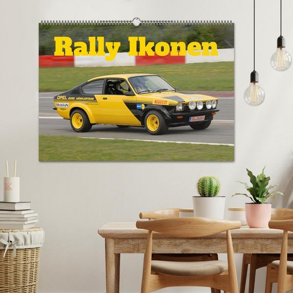 Produktbild: Rally Ikonen (Wandkalender 2026 DIN A2 quer), CALVENDO Monatskalender