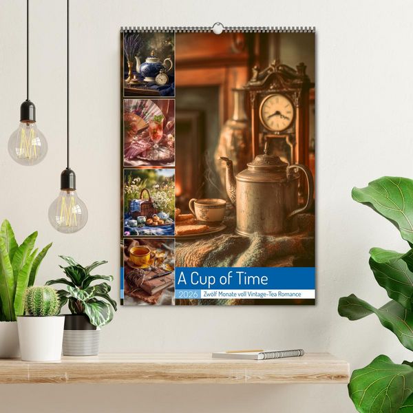 Produktbild: A Cup of Time (Wandkalender 2026 DIN A2 hoch), CALVENDO Monatskalender