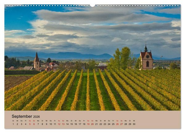 Produktbild: Kaiserstuhlblicke (Wandkalender 2026 DIN A2 quer), CALVENDO Monatskalender
