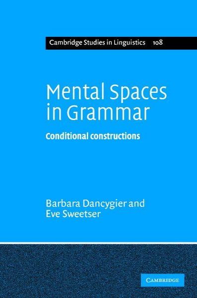 Produktbild: Mental Spaces in Grammar