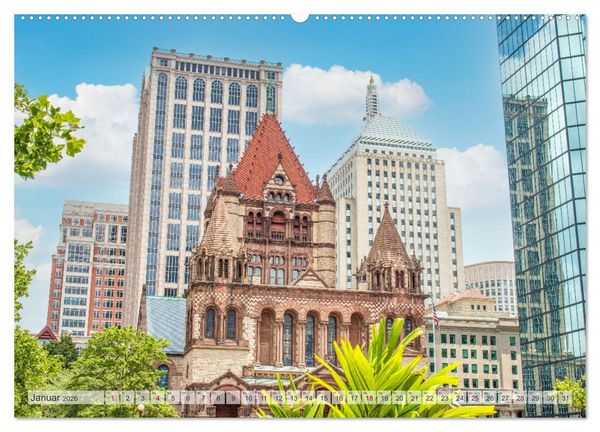 Produktbild: Boston - Impressionen (Wandkalender 2026 DIN A2 quer), CALVENDO Monatskalender