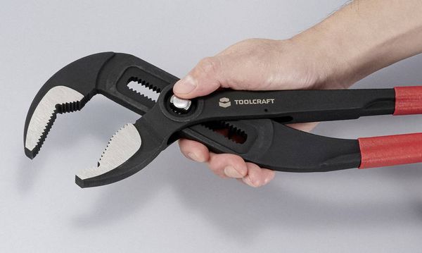 Produktbild: TOOLCRAFT TO-10196961 TO-10196961 Wasserpumpenzange Schl&uuml;sselweite (metrisch) 95mm 400mm