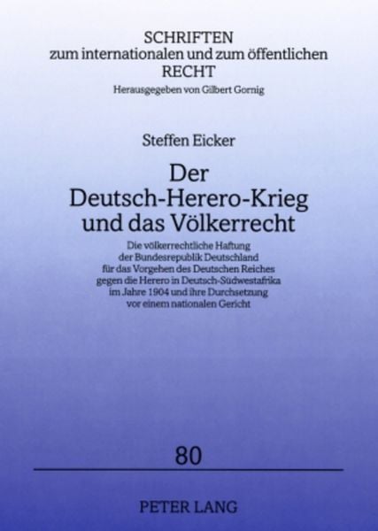 Produktbild: Der Deutsch-Herero-Krieg und das V&ouml;lkerrecht