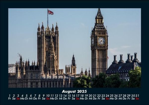 Produktbild: London - Impressionen 2025 Fotokalender DIN A5