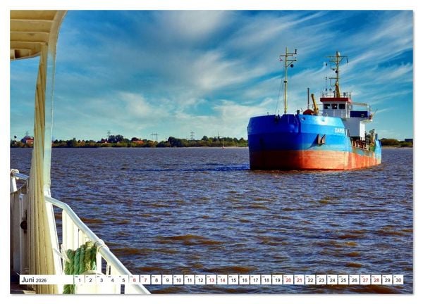Produktbild: KURS HAMBURG (Wandkalender 2026 DIN A3 quer), CALVENDO Monatskalender