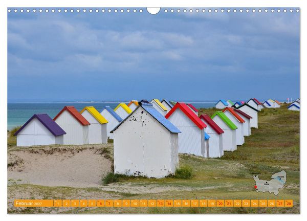 Produktbild: Die K&uuml;sten der Normandie vom Mont Saint-Michel bis &Eacute;tretat (Wandkalender 2027 DIN A3 quer), CALVENDO Monatskalender