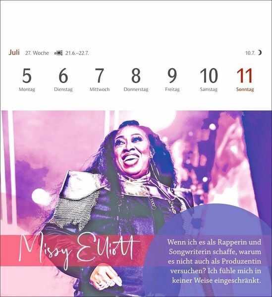 Produktbild: Starke Frauen Postkartenkalender 2027 - Kalender mit 53 Karten