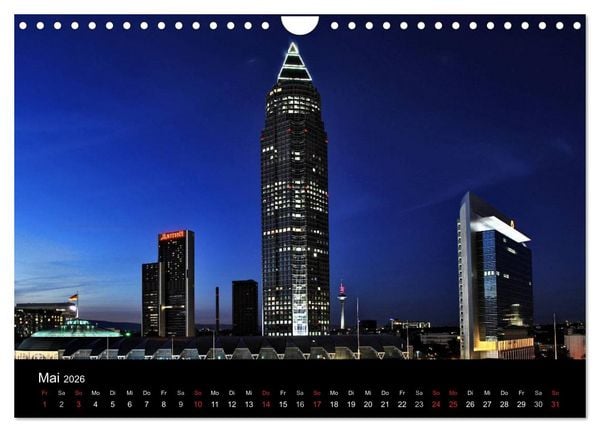 Produktbild: Frankfurt am Main (Wandkalender 2026 DIN A4 quer), CALVENDO Monatskalender