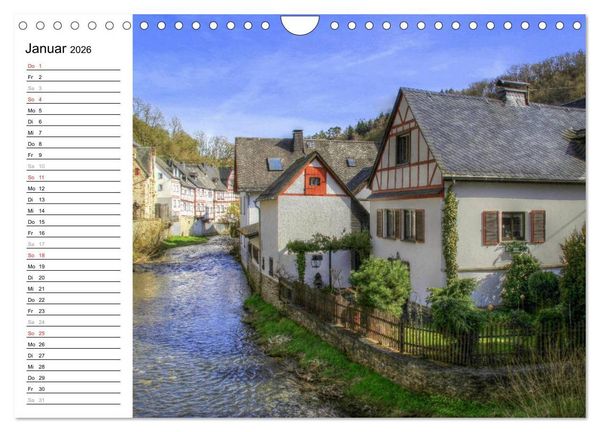 Produktbild: Eine Perle in der Eifel - Monreal (Wandkalender 2026 DIN A4 quer), CALVENDO Monatskalender