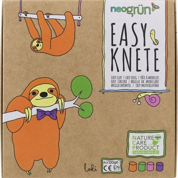 Neogrün Easy-Knete 4er Set Loki