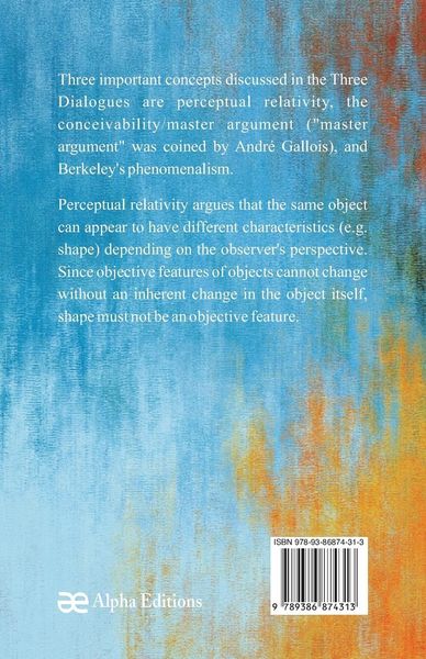 Produktbild: Three Dialogues between Hylas and Philonous in Opposition to Sceptics and Atheists