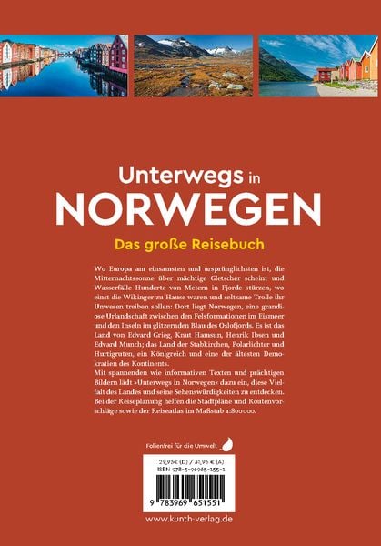 Produktbild: KUNTH Unterwegs in Norwegen