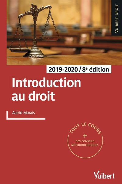 Produktbild: Introduction au droit 2019 2020