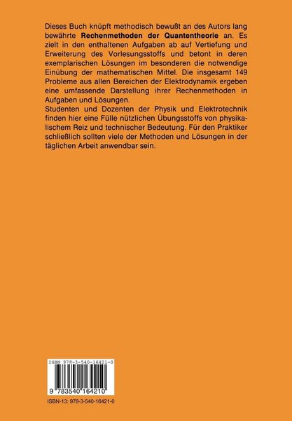 Produktbild: Rechenmethoden der Elektrodynamik