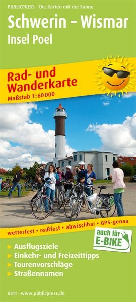 Produktbild: Schwerin - Wismar, Insel Poel 1 : 60 000