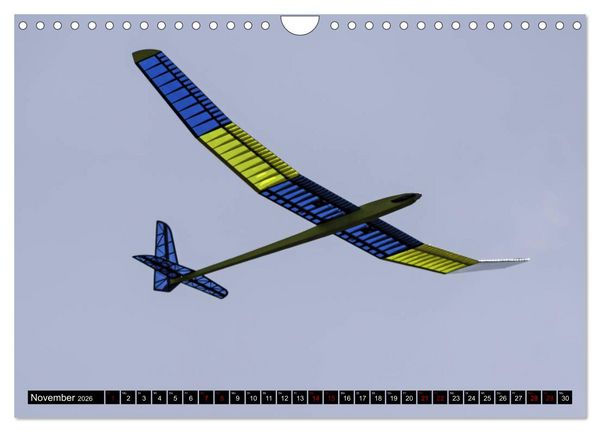 Produktbild: F-5J Segler, Bilder zur Bavarian Open Serie (Wandkalender 2026 DIN A4 quer), CALVENDO Monatskalender