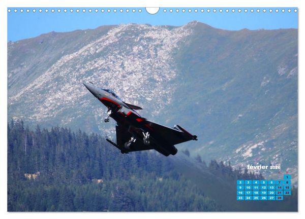 Produktbild: Les ailes fran&ccedil;aises au-dessus des cimes (Calendrier mural 2026 DIN A3 vertical), CALVENDO calendrier mensuel