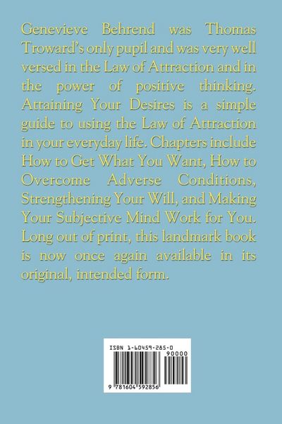Produktbild: Attaining Your Desires