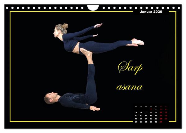 Produktbild: Yoga - Asana (Wandkalender 2026 DIN A4 quer), CALVENDO Monatskalender