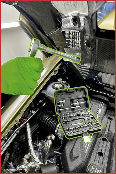 Produktbild: KS Tools COMPETITION 1/4\" Steckschl&uuml;ssel-Satz, 48-tlg