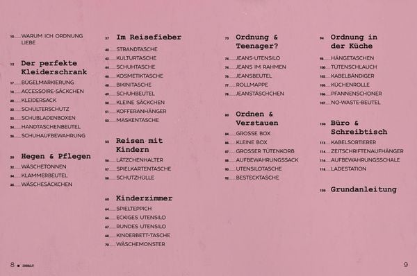 Produktbild: N&auml;hideen, die Ordnung schaffen