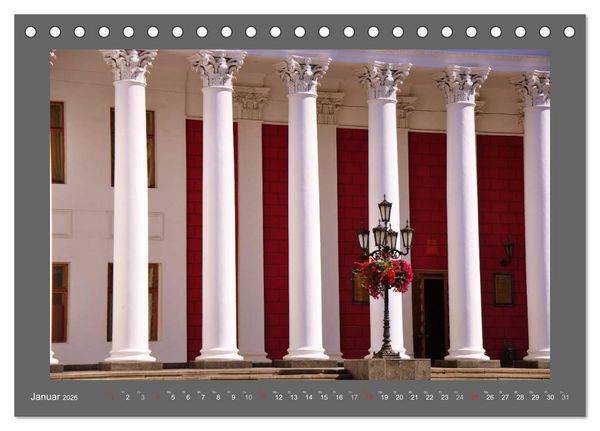 Produktbild: Odessa - Ukrainische Metropole am Schwarzen Meer (Tischkalender 2026 DIN A5 quer), CALVENDO Monatskalender