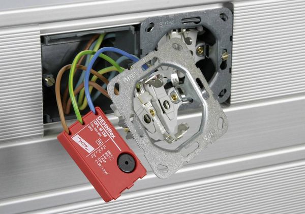 Produktbild: DEHN 924396 DFL M 255 Einbau-&Uuml;berspannungsschutz &Uuml;berspannungsschutz f&uuml;r: Abzweigdosen 3 kA 1 St.