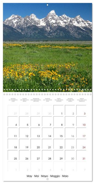 Produktbild: Teton National Park (Wall Calendar 2026 12 &times; 12 Inch) CALVENDO 12 Month Wall Calendar