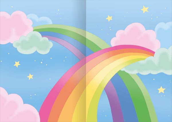 Produktbild: MINI-Stickerheft &ndash; Einh&ouml;rner