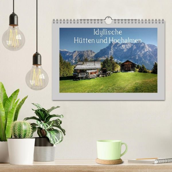 Produktbild: Idyllische H&uuml;tten und Hochalmen (Wandkalender 2026 DIN A4 quer), CALVENDO Monatskalender