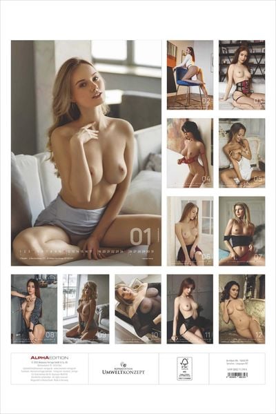 Produktbild: Hot Girls 2026 - Bildkalender 33x49,5cm - Women - Erotische Frauen - Kalender für Männer - Erotikkalender - Wandkalender - Wandplaner