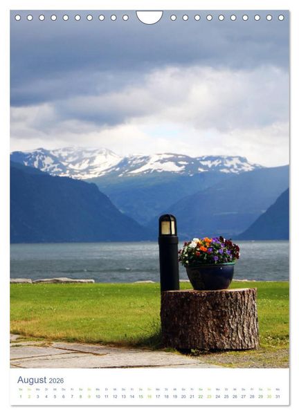Produktbild: Norwegen - Unterwegs im Fjordland (Wandkalender 2026 DIN A4 hoch), CALVENDO Monatskalender