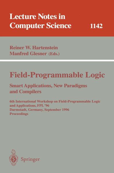 Produktbild: Field-Programmable Logic, Smart Applications, New Paradigms and Compilers