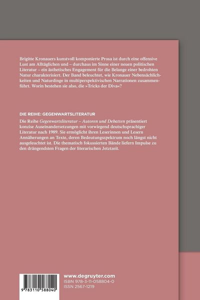 Produktbild: Brigitte Kronauer
