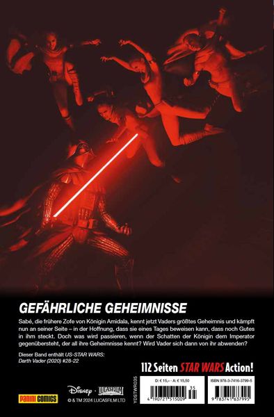 Produktbild: Star Wars Comics: Darth Vader - Die R&uuml;ckkehr der Schatten