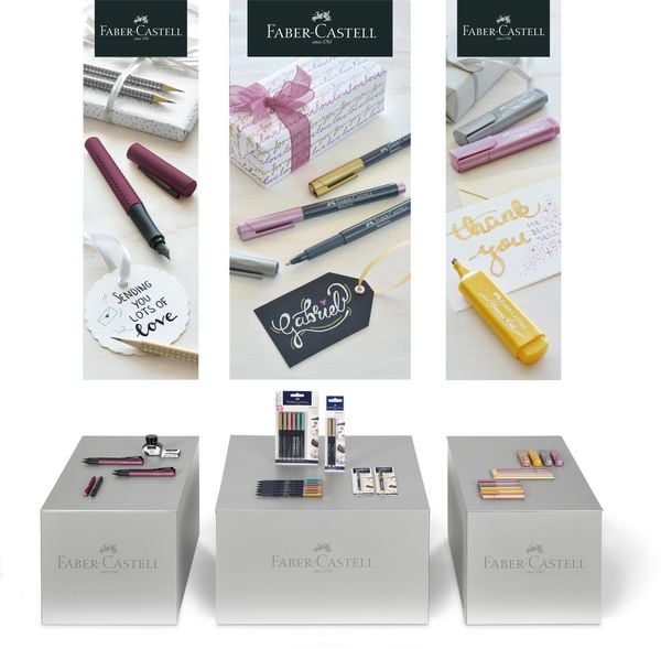 Produktbild: Faber-Castell Metallics Marker BK Farbe 250/251