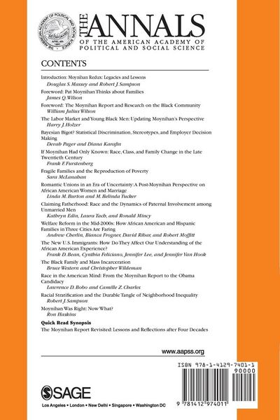 Produktbild: The Moynihan Report Revisited