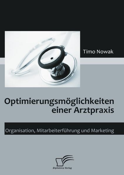 Produktbild: Optimierungsm&ouml;glichkeiten einer Arztpraxis