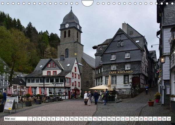 Produktbild: Monschau - Fachwerkidylle in der Eifel (Wandkalender 2022 DIN A4 quer)