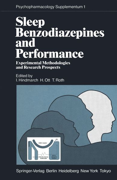Produktbild: Sleep, Benzodiazepines and Performance