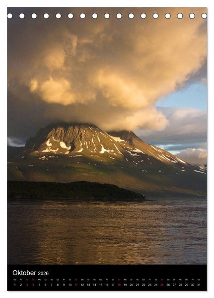 Produktbild: Norwegen (Tischkalender 2026 DIN A5 hoch), CALVENDO Monatskalender