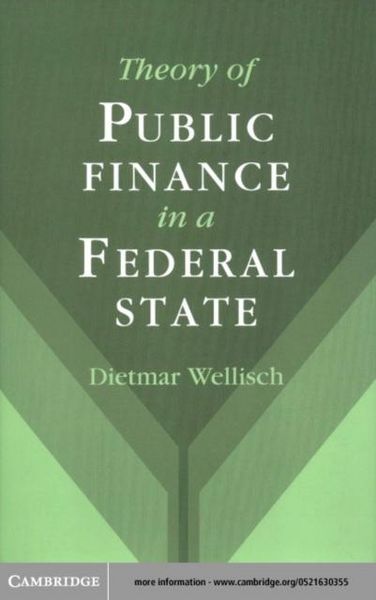 Produktbild: Theory of Public Finance in a Federal State
