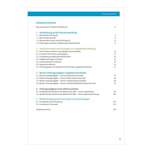 Produktbild: FiNALE Pr&uuml;fungstraining Qualifizierender Abschluss Mittelschule Bayern