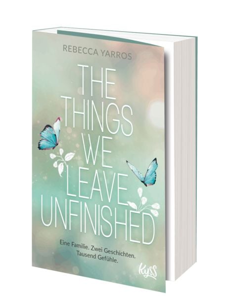 Produktbild: The Things we leave unfinished