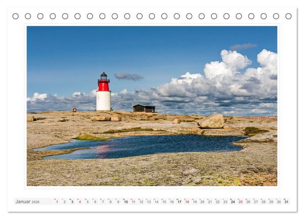 Produktbild: Bohusl&auml;n. K&auml;ring&ouml;n - Gullholmen - H&aring;ll&ouml; (Tischkalender 2026 DIN A5 quer), CALVENDO Monatskalender