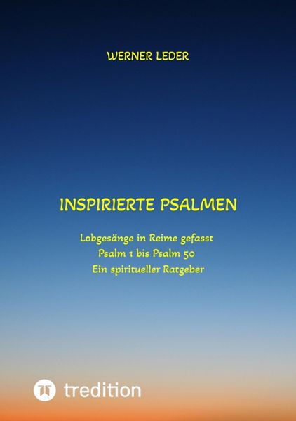 Produktbild: Inspirierte Psalmen / Gott spricht noch heut in unser Leben hinein
