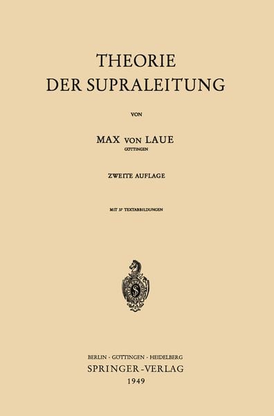 Produktbild: Theorie der Supraleitung