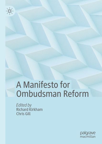 Produktbild: A Manifesto for Ombudsman Reform