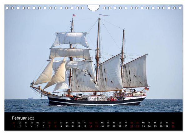 Produktbild: Marina Guide's Segelimpressionen 2026 (Wandkalender 2026 DIN A4 quer), CALVENDO Monatskalender