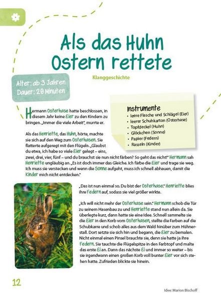Produktbild: Das Kita-Jahreszeitenbuch: Spiellieder & Klanggeschichten
